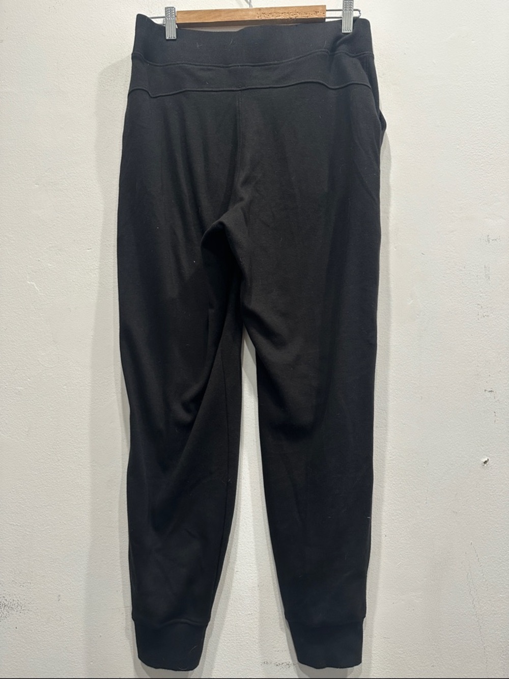 Pact black Pull On Organic Cotton Sweat Pants Size medium athleisure casual - Picture 2 of 5